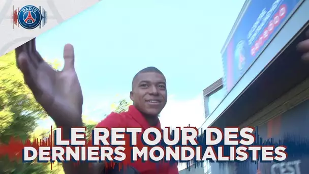 LE RETOUR DES DERNIERS MONDIALISTES with Mbappé, Cavani