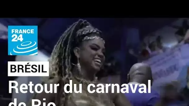 Brésil : après deux ans d'absence, le carnaval de Rio enfin de retour • FRANCE 24