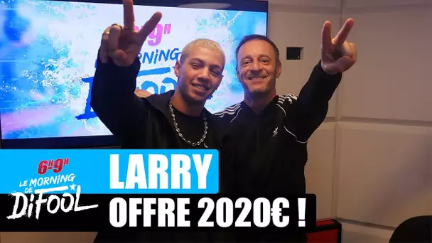 Larry offre 2020€ à un auditeur ! #MorningDeDifool