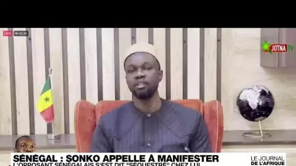 Ousmane Sonko appelle les Sénégalais à se lever "comme un seul homme" contre le pouvoir • FRANCE 24