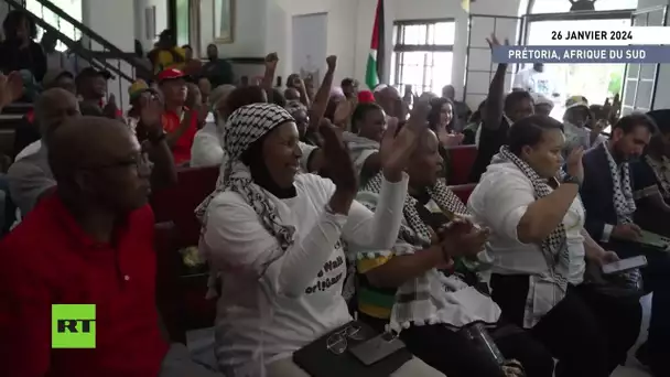 🇿🇦  Afrique du Sud : les partisans pro-palestiniens célèbrent la décision de la CIJ