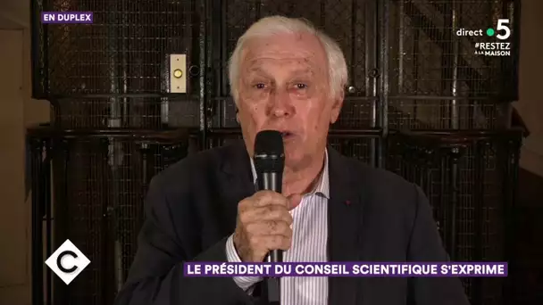 Le président du conseil scientifique s’exprime - C à Vous - 27/04/2020