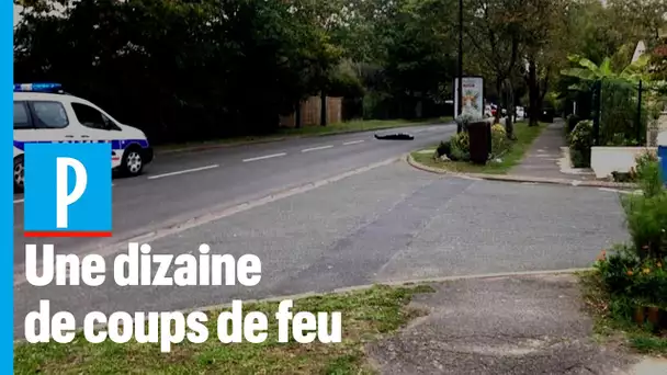 Conflans-Saint-Honorine : le moment où les policiers tirent sur un homme suspecté d'avoir décapit