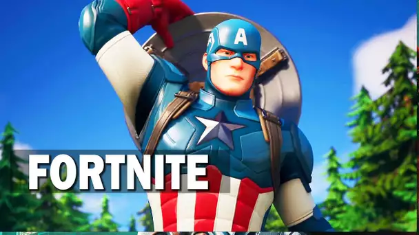 FORTNITE : CAPTAIN AMERICA TRAILER (2020)