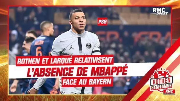 PSG : "Au Bayern, ils ont Choupo-Moting devant", Rothen et Larqué relativisent l'absence de Mbappé