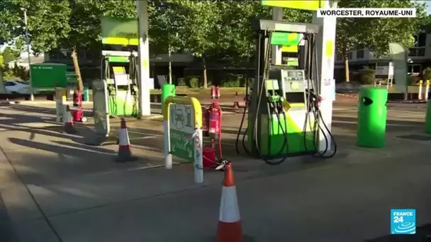 Pénuries d'essence au Royaume-Uni : le gouvernent britannique tente de rassurer • FRANCE 24