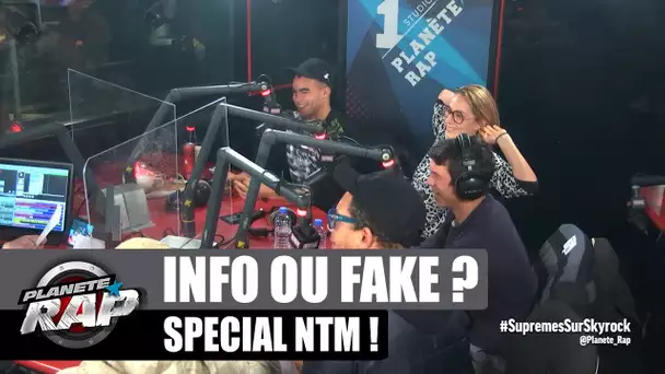 Suprêmes - Info ou Fake spécial NTM ! avec JoeyStarr et l'équipe du film #PlanèteRap