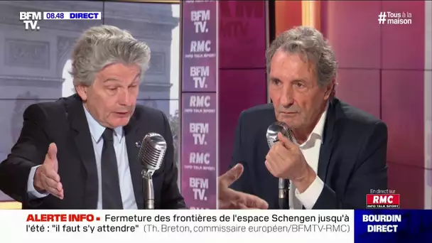 L'enveloppe globale européenne pourrait atteindre "1600 milliards d'euros" selon Thierry Breton