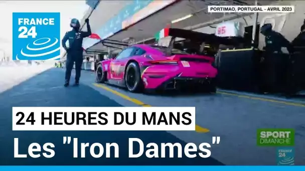 Les "Iron Dames" une équipe féminine qui disputera les 24 heures du Mans • FRANCE 24