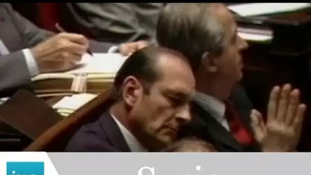 Accrochage à l'Assemblée Nationale entre Pierre BEREGOVOY et Jacques CHIRAC - Archive vidéo INA