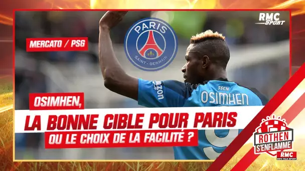 Mercato / PSG : Osimhen, la bonne cible pour Paris ou le choix de la facilité ?o