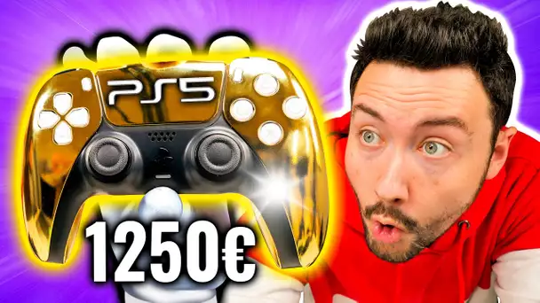 J'ai acheté une Manette PS5 en OR à 1250€ ! (je l'offre ?)