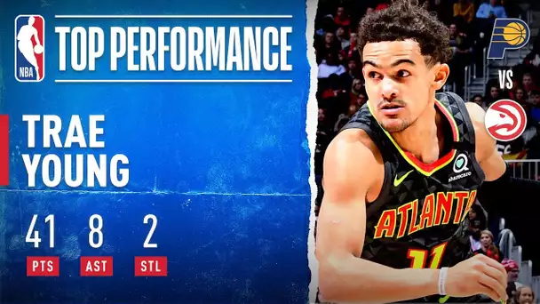 Trae Young Drops 41 PTS, Dishes Out 8 Assists to Power Hawks!