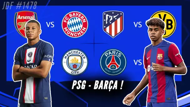 PSG-BARÇA en 1/4 de Ligue des CHAMPIONS ! | OM : le CLASH entre HARIT et MARCELINO !