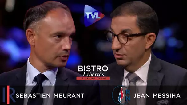 Sébastien Meurant (LR) dans l'arène face à Jean Messiha (RN) - Bistro Libertés - TVL