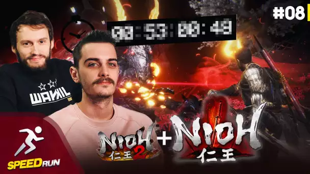 Hugo et Laink commentent la run gagnante Nioh 2 + Any% Nioh 1 | SpeedRun à la maison #08