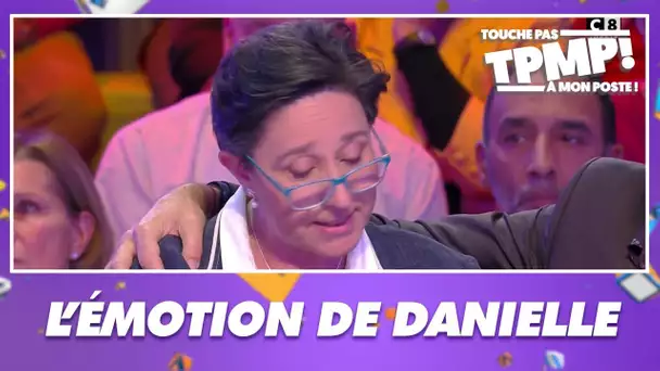 Danielle Moreau en larmes en adressant un message à la présidente de France Télévisions