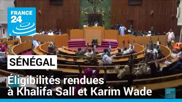 Sénégal : l'Assemblée rend leur éligibilité à Khalifa Sall et Karim Wade en vue de la présidentielle