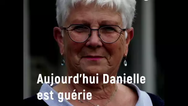 Danielle a découvert son cancer du sein est se faisant une palpation