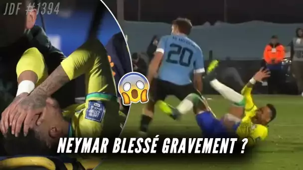 Larmes, civière... NEYMAR encore blessé GRAVEMENT ? Un nouveau RECORD pour MESSI !