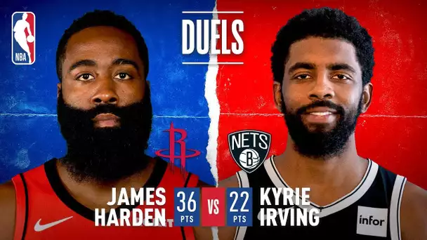 Harden, Kyrie Show Off Offensive Repertoire At Barclays