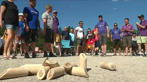 19è championnat du monde de Mölkky à Samoëns en Haute-Savoie