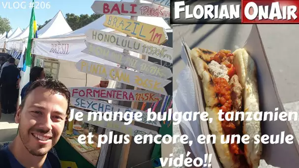 Je mange bulgare, tanzanien, etc.. en une seule vidéo -VLOG #206