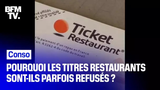 Pourquoi certains restaurateurs refusent les titres restaurant?