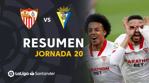 Resumen de Sevilla FC vs Cádiz CF (3-0)