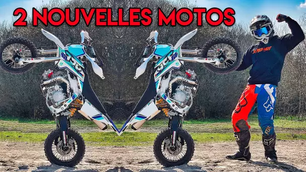 DEUX NOUVELLES MOTOS !