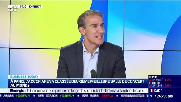 Nicolas Dupeux (Paris Entertainment Company) : L'Accor Arena classée 2ème Arena mondiale