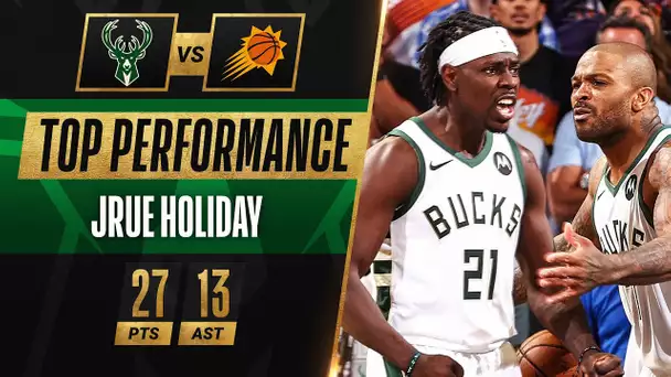 Jrue Holiday HUGE Performance LEADING Bucks in Game 5! 🔥