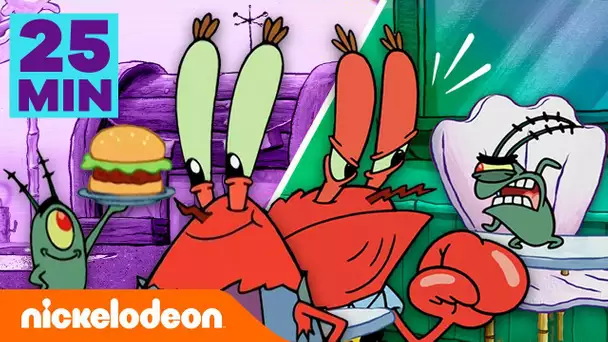 Bob l’éponge | Capitaine Krabs et Plankton : d'amis à ennemis ! | Nickelodeon France