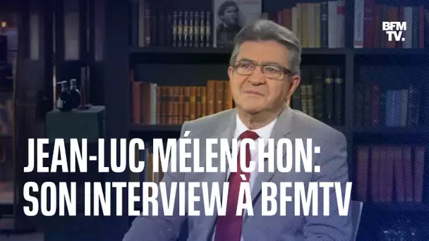 La première interview de Jean-Luc Mélenchon depuis le premier tour sur BFMTV en intégralité