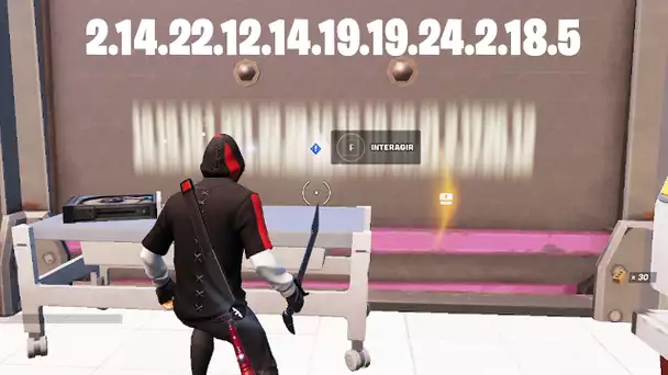 2.14.22.12.14.19.19.24.2.18.5 (FORTNITE CODE SECRET EMPLACMENT #1)