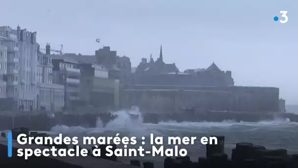 Grandes marées. Des vagues de plus de 4 mètres