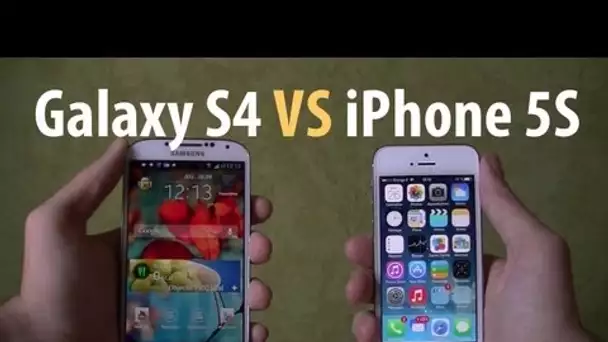 iPhone 5S VS Galaxy S4 - (Design, Geekbench, Appareil photo, etc) Comparatif Français