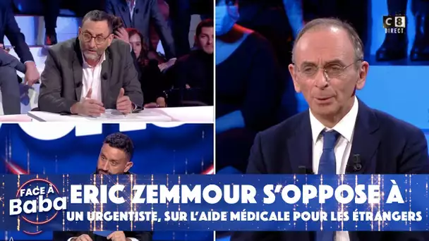 Eric Zemmour s'oppose à Mathias Wargon, urgentiste, sur l'aide médicale pour les étrangers