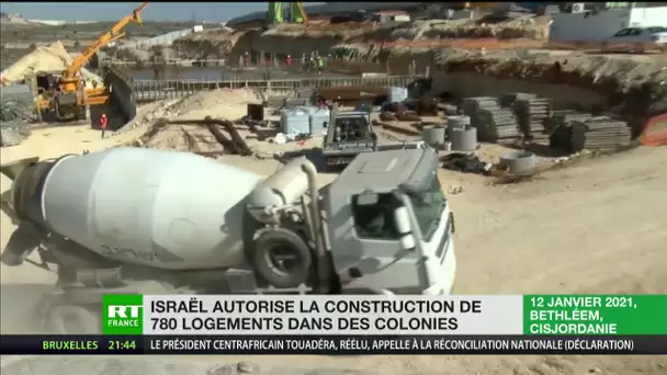 Israël autorise la construction de 780 logements dans les colonies