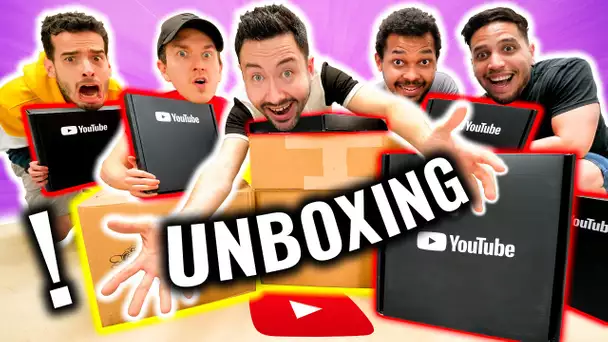 Gros Unboxing Youtube avec la Team ! (surprise)