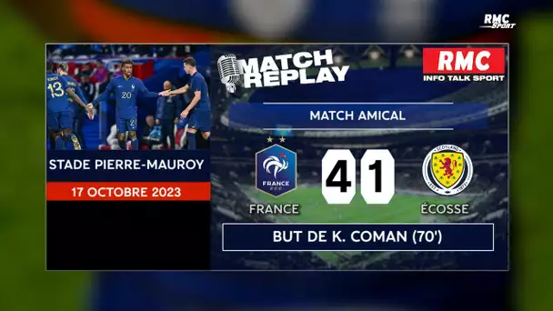France 4-1 Écosse : Le goal replay du succès des Bleus, avec le doublé de Pavard