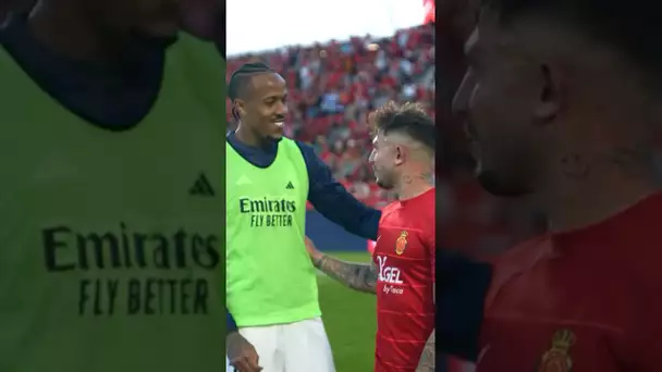 RESPECT! Maffeo asks Militao about his injury 🥹🤝🏻