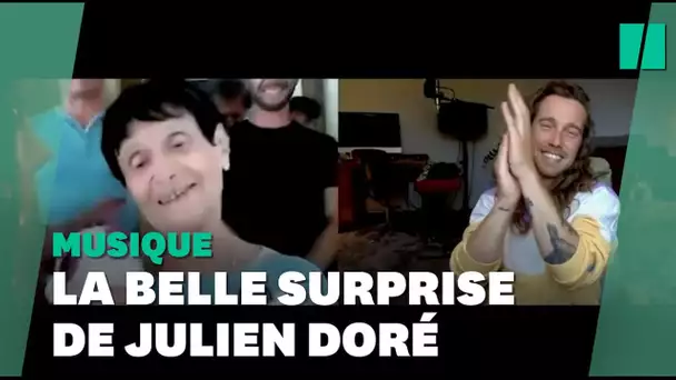 Julien Doré a fait la plus belle des surprises à Paulette, 90 ans