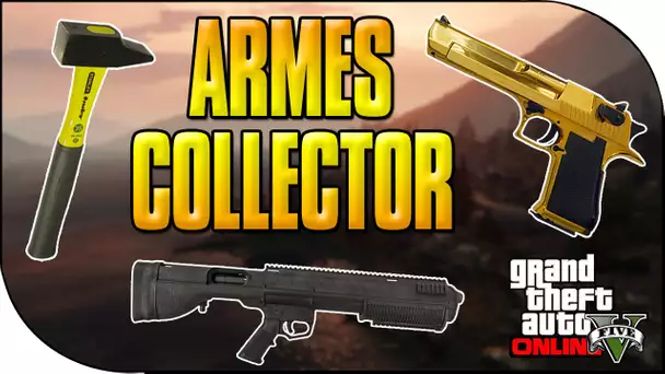 Avoir les Armes COLLECTOR sur GTA5 Online ! ( Marteau, Bullpup, Eagle ) - GTA5 ONLINE GLITCH 1.17