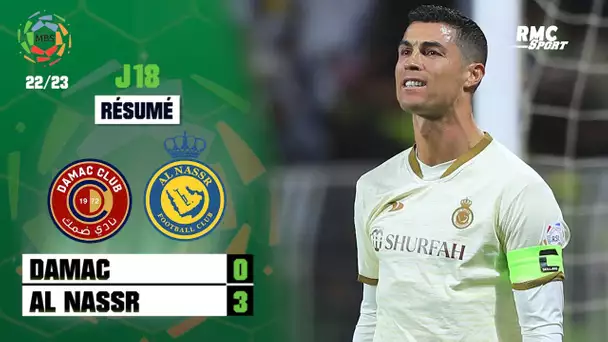 CR7 en feu et claque un nouveau triplé, le résumé de Damac 0-3 Al-Nassr (J18)