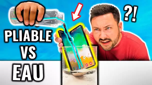 Eau VS Smartphone Pliable ! (ça tourne mal ?)