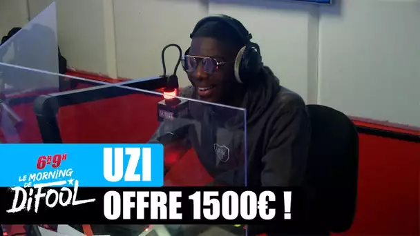 Uzi offre 1500€ à une auditrice ! #MorningDeDifool