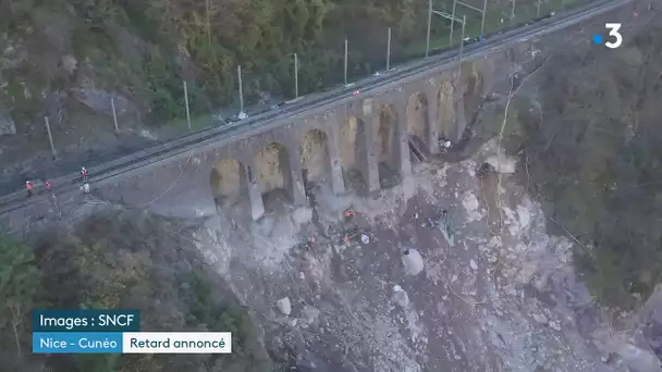 SNCF : pas de reprise du trafic jusqu'au printemps entre Breil-sur-Roya et Tende