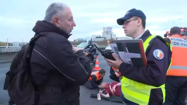 Un motard se plante tout seul sur le périph