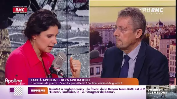 Bajolet : "Chez Poutine, quelque chose ne tourne pas rond"